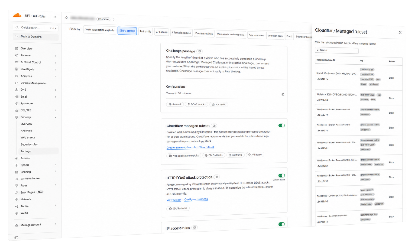 dashboard-DDoS-cloudflare